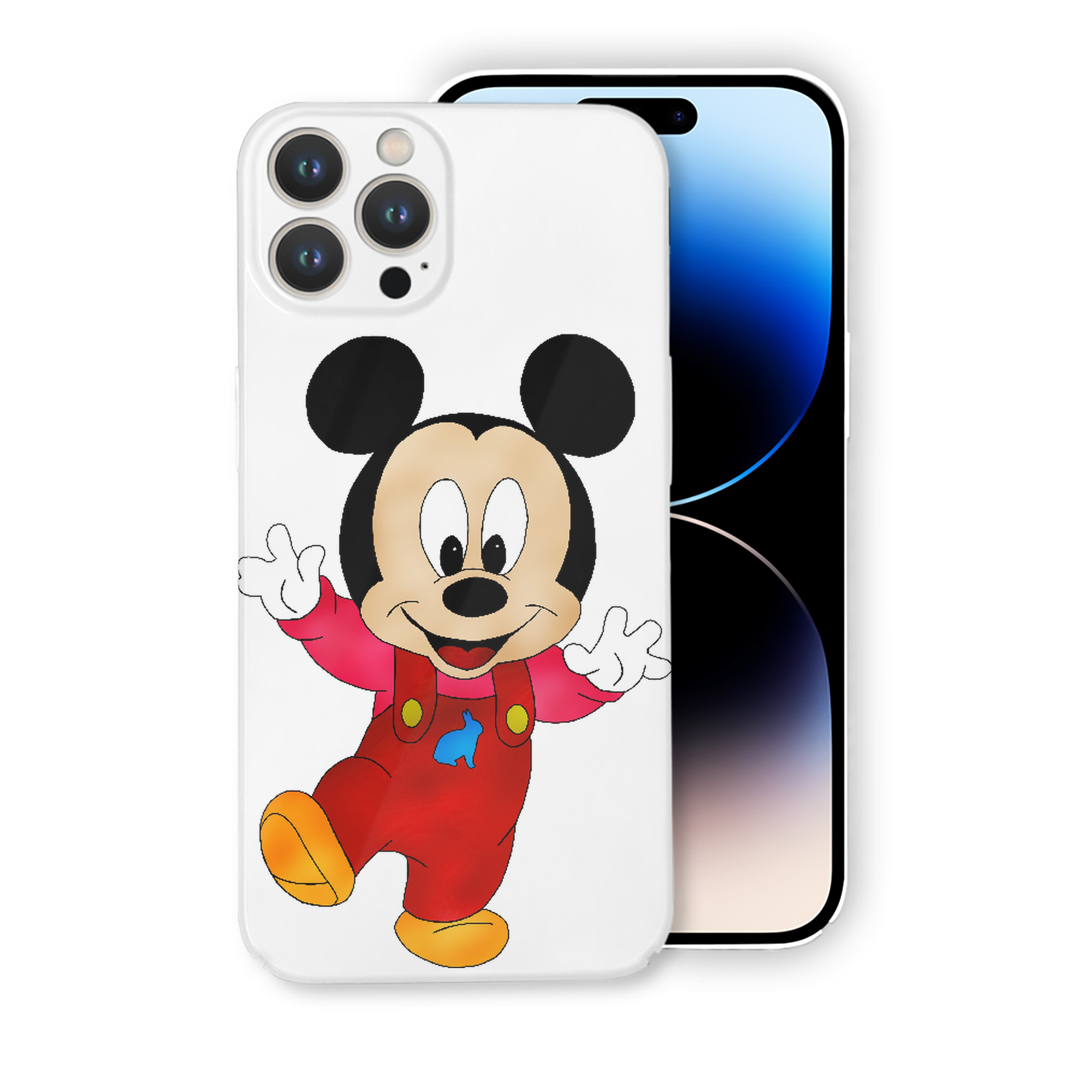 （画像用） ミッキーマウス Mickey Mouse 【iPhone 14シリーズ対応】ハードケース